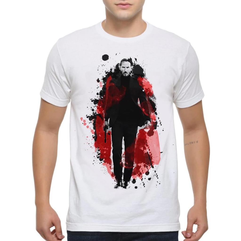 T-shirt Artistica Film di Keanu Reeves, Taglie Uomo e Donna