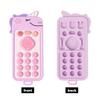 Baby Silicone Unicorn Remote Control Teether Handle Simulation Button Nibbling Toy Food Grade Silicone Teether