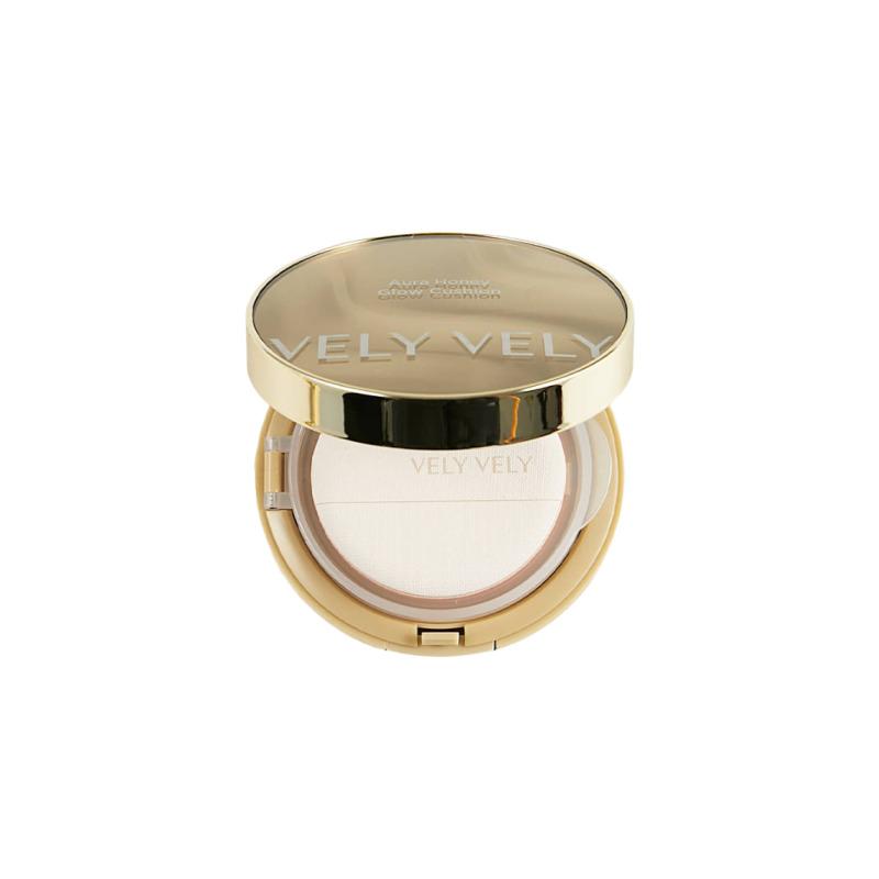VELY VELY Aura Honey Glow Cushion Foundation 15ml #VL-AGCU-23 Natural