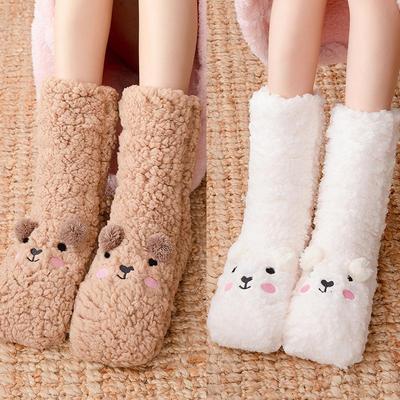 Cordless Winter Foot Warmers for Bed, Dorm, and Office - Cozy Socks for Girls