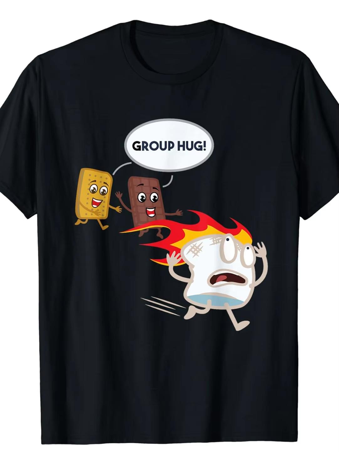 

Креативная футболка из чистого хлопка с принтом юмора для мужчин и женщин, одинаковая, с круглым вырезом, хлопковая футболка с коротким рукавом, смешная одежда 4XL