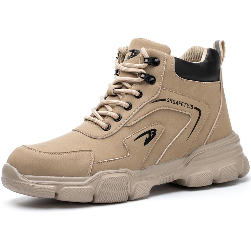 Men Winter Work Boots Safety Shoes Male Indestructible Safety Boots Men Women Work Shoes Footwear Puncture-Proof Steel Toe Boots