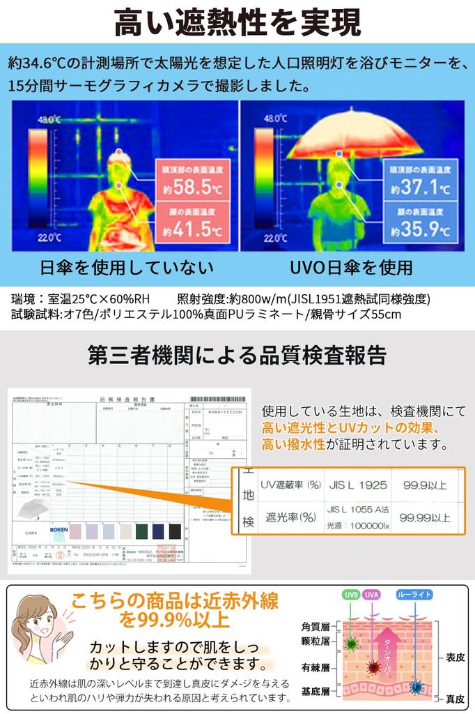 Folding Parasol with UV Light Blocking Easy to Automatic Perfect for both parasols and this umbrella offers complete light heat UV and sun Windproof