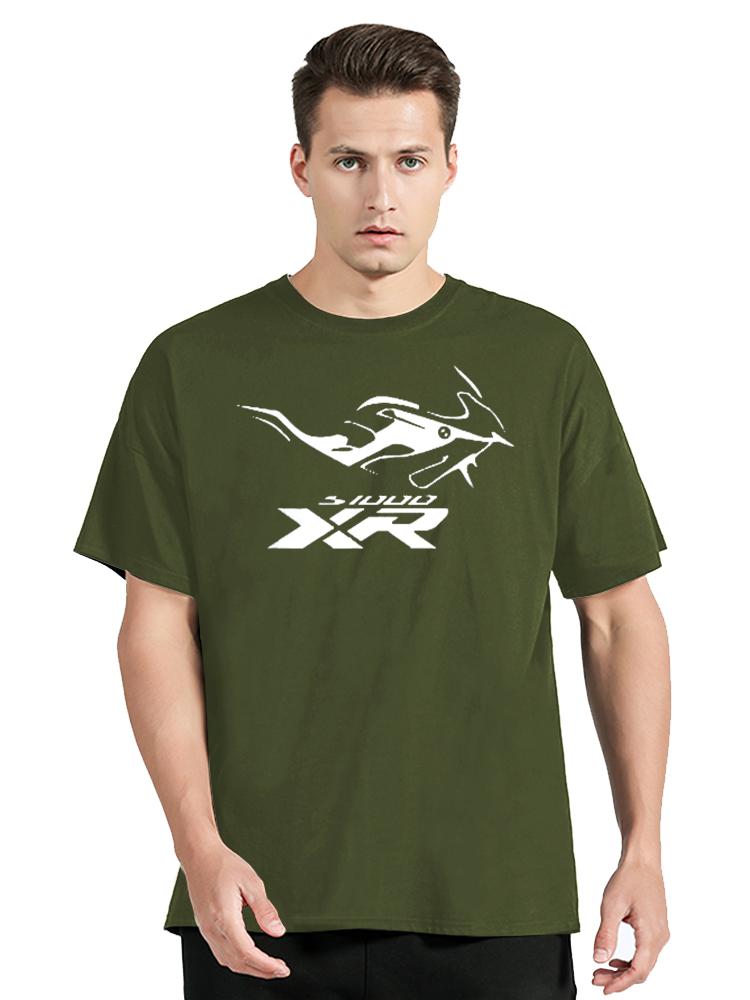 

S1000XR S 1000 XR Cotton Motorcycle Motormustang Unisex Tops Tees Oversized T-shirt Fitness T Shirt Streetwear Graphic Clothing 4XL