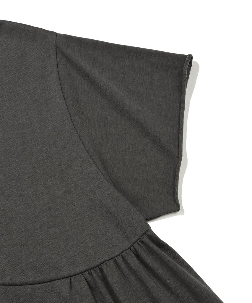 Retriever Club Pleated Dress [Charcoal Gray]