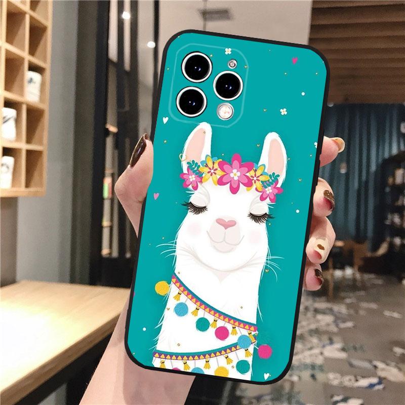 Alpaca Llamas Phone Case For iphone 17 Pro Max Air 16 15 14 13 Pro Max 15 16 Pro 15Plus