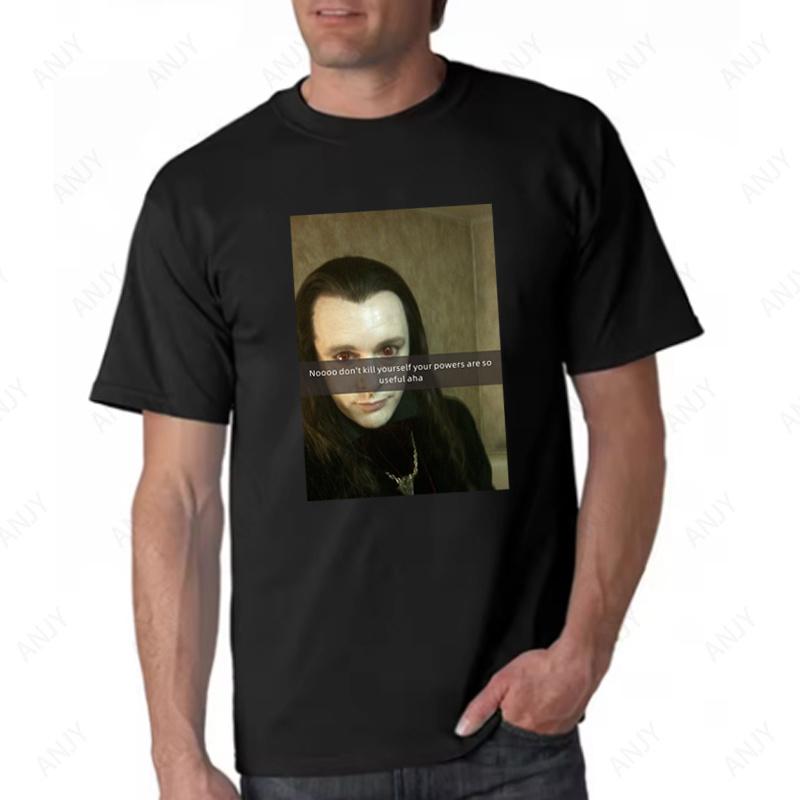 Twilight City Arrow Meme T-shirt Classic Funny Meme Print American Retro Pure Cotton Short Slee
