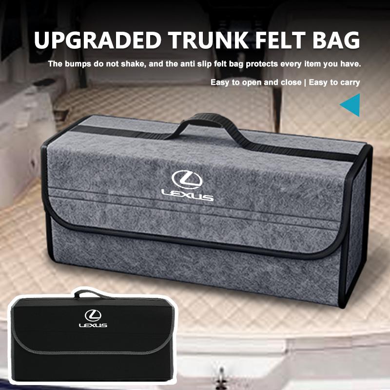 For Lexus Car Trunk Organizer Storage Box Stowing Tidying Container Bag UX250h RX450h RX300 GX470 CT200h RX400h NX300h RX350