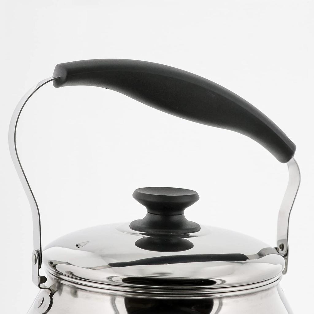 Bestco Mighty Neo Stainless Steel with Tea Wide-Mouth Kettle, 5.0L, Strainer, ND-9443