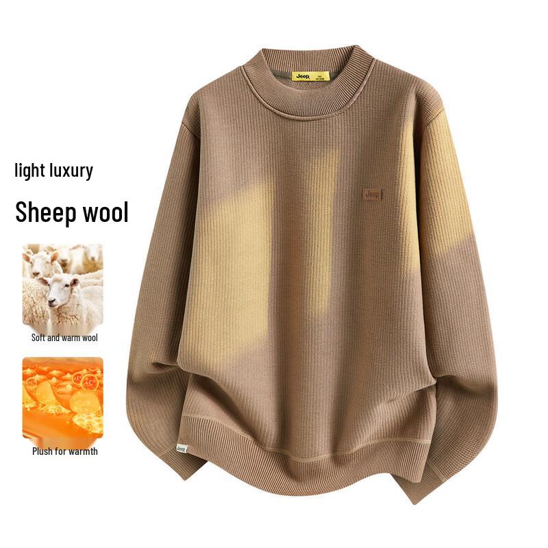 JEEP Men s Round Neck Pullover Knit Sweater XL