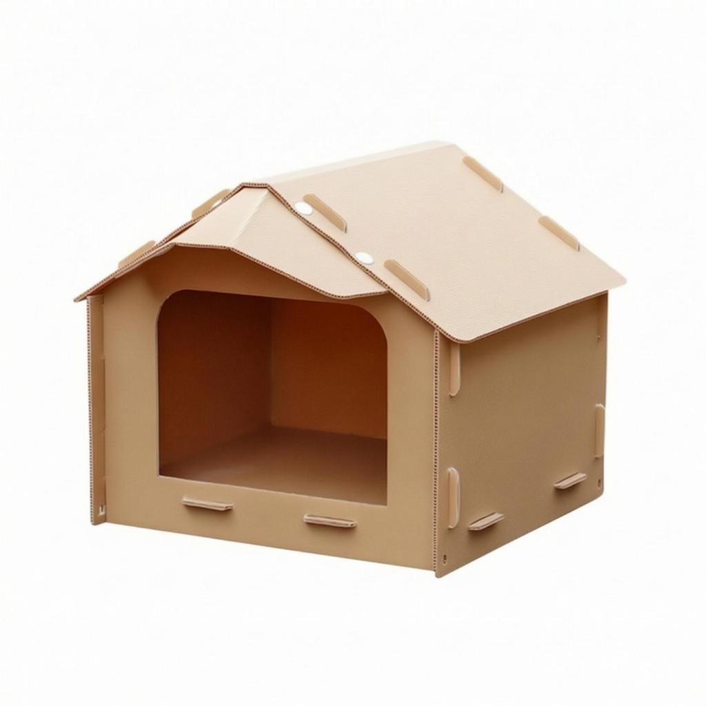 Outdoor Feeding Shelter Sturdy Cat House Safe for Garden