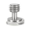 1/4" 3/8" Screw Stainless Steel Thread D-Ring DSLR Camera Cage Quick Release Plate Screw Tripod Mic LED Flash Light Fixing Mount