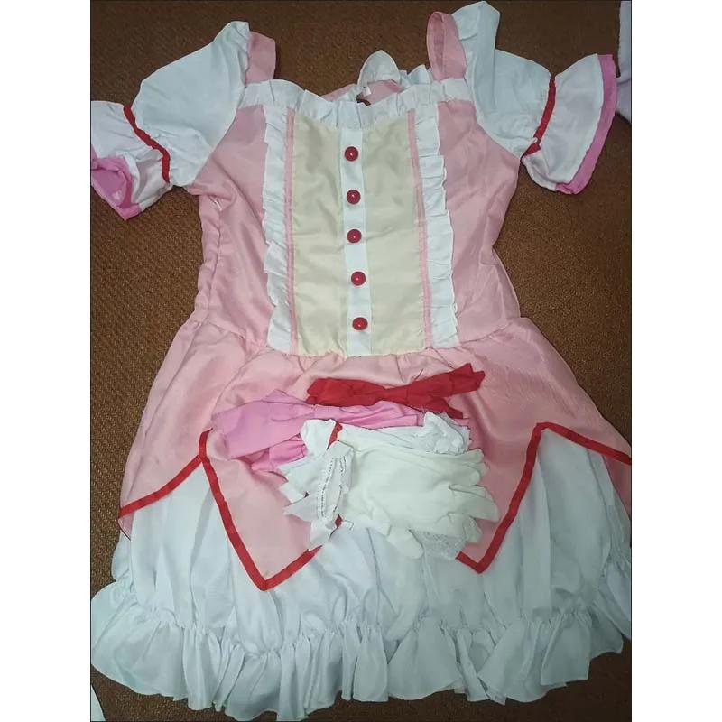 Cosplay Anime Magical Girl Kaname Madoka Cosplay Costume Bow Arrow Magica Kaname Dress Kaname Madoka Outfits For Comic Con