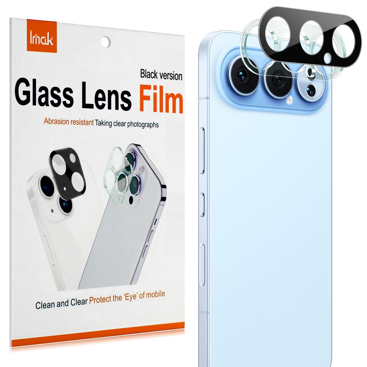 

For Honor 500 Pro 5G Glass IMAK High Definition Integrated Glass Lens Film Black Version Honor 500 Pro 5G