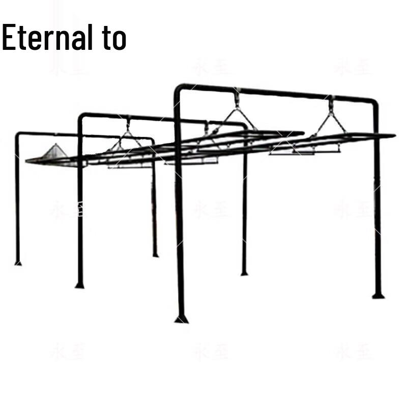 Outdoor Obstacle Course Swinging Horizontal Ladder