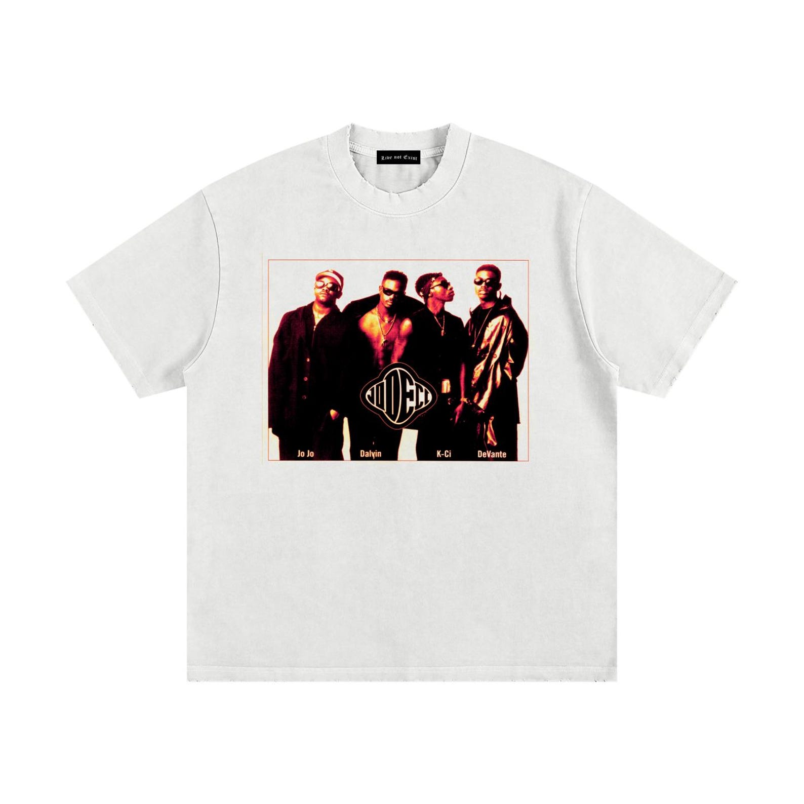 Jodeci Vintage R&B T-Shirt 90s Soul Group Tee Retro Hip Hop RnB Oversized Shirt 3XL