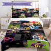 Messi Bedding Set Breathable Duvet Cover with Pillowcases Decorative Bed Linen for Bedroom Home Decoration Birthday Gift
