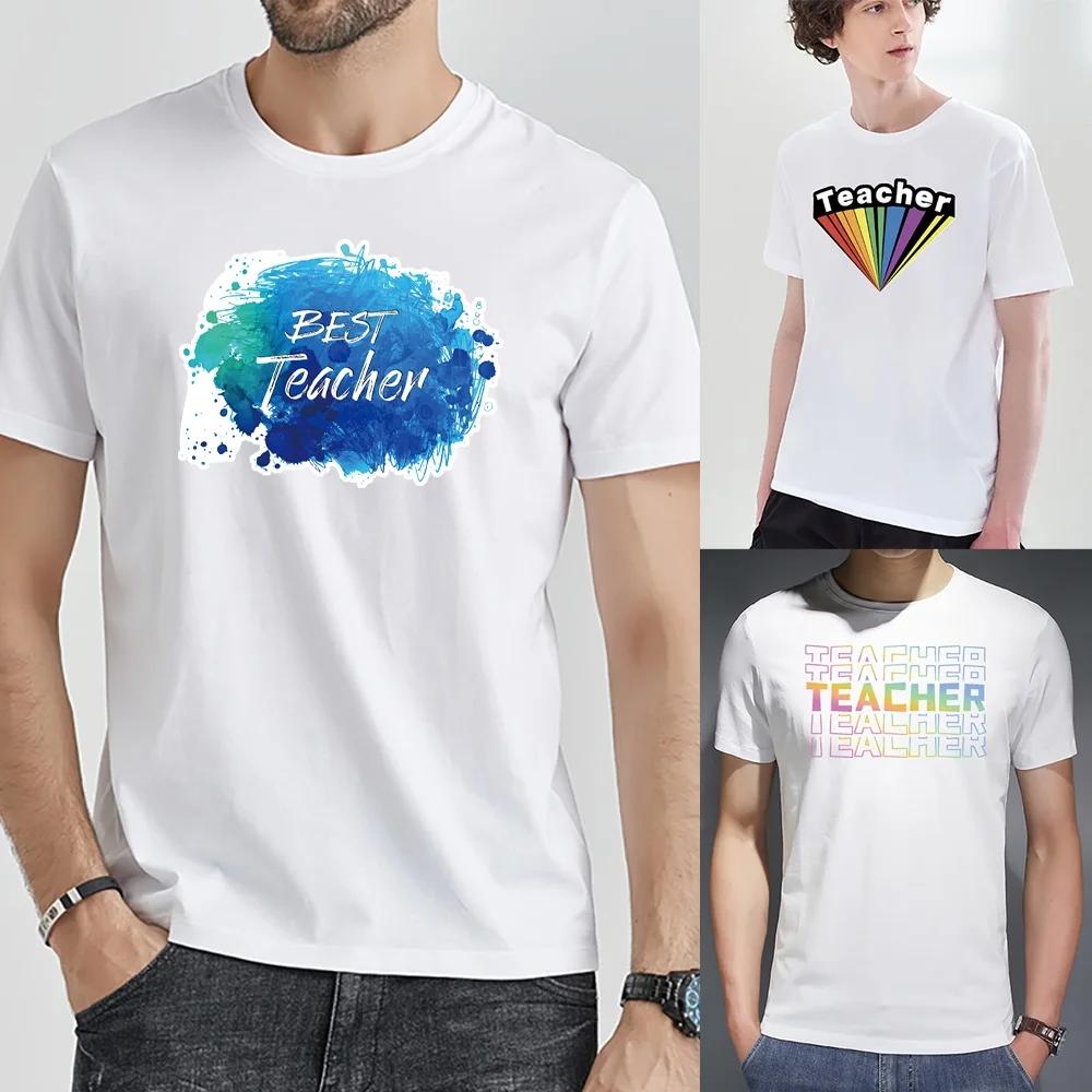 Men's T-shirt Tops Clothing Summer Short Sleeve O-neck Sports T-shirts Printed 2022 Fashion Street Trend Loose Tees New Pullover