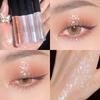Star Diamond Charm Eye Streamer Eyeshadow Liquid Pearlescent Fine Shimmer Liquid Eyeshadow Waterproof Not Easy To Take Off Eye Makeup Brightening