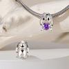 Copper Cute Dog Cat Dangle Beads Fit Original Apandorad Charms Bracelets Trinket Diy Bead Women Jewelry Making