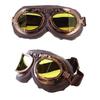 Vintage Style Riding Goggles With Pc Frame And Colored Lens For Motorcycle Enthusiasts