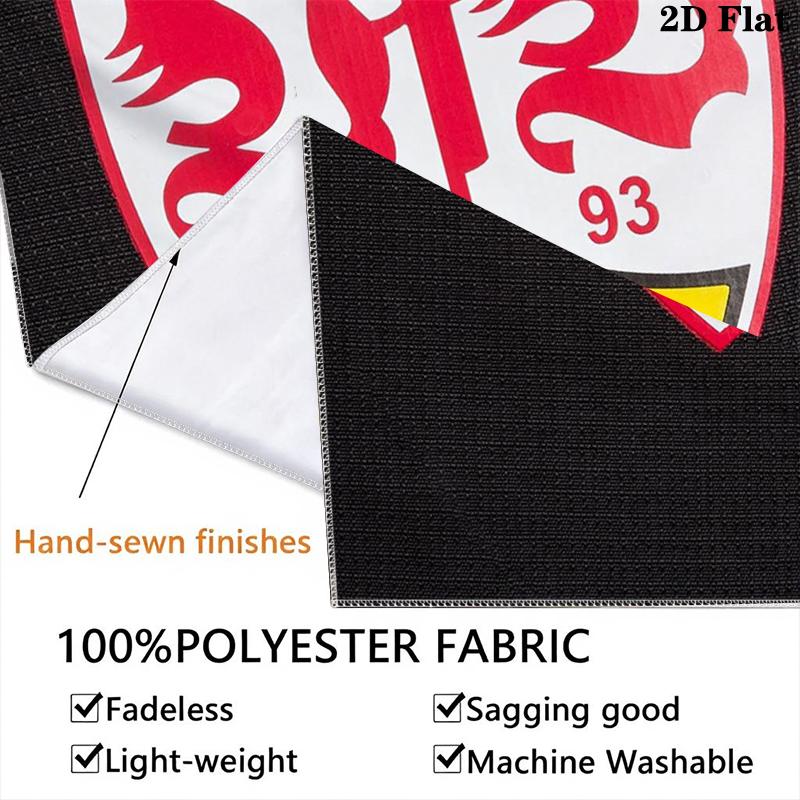 VfB Stuttgart Wall Tapestry Aesthetic Wall Hanging Printed Fabric Blanket Decorative Tapestries for Bedroom Living Room Home Decor