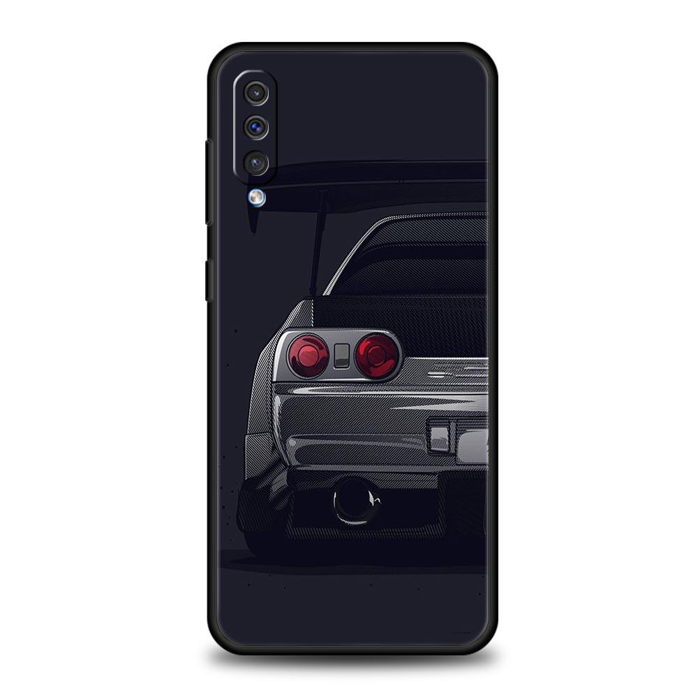 Japan JDM Sports Cars Phone Case For Samsung A54 A52 A24 A14 A50 A70 A10 A40 A20S A20E A06 A12 A22 A34 A42 A32 5G A04s A16 Cover