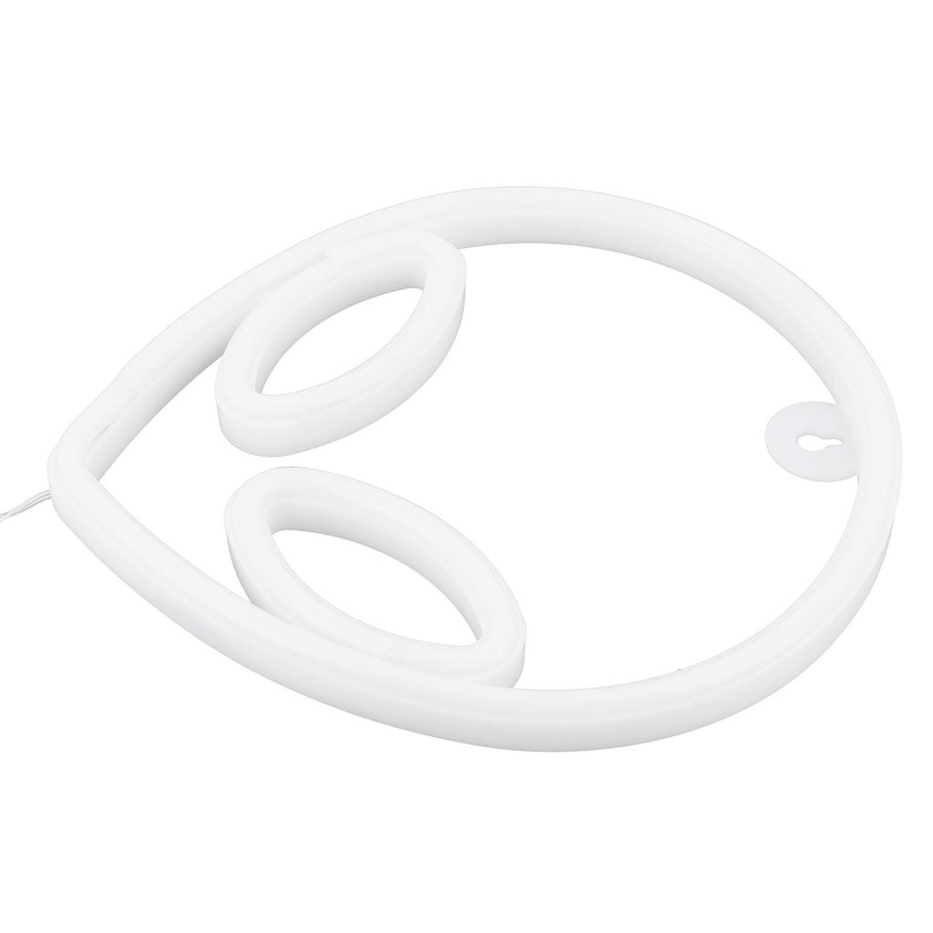 Alien Shaped Neon Light Colorful LED Neon Sign for Wedding Party Decor USB/Battery Powered