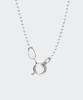 Iamj [925 Silver] Pure Clover Necklace