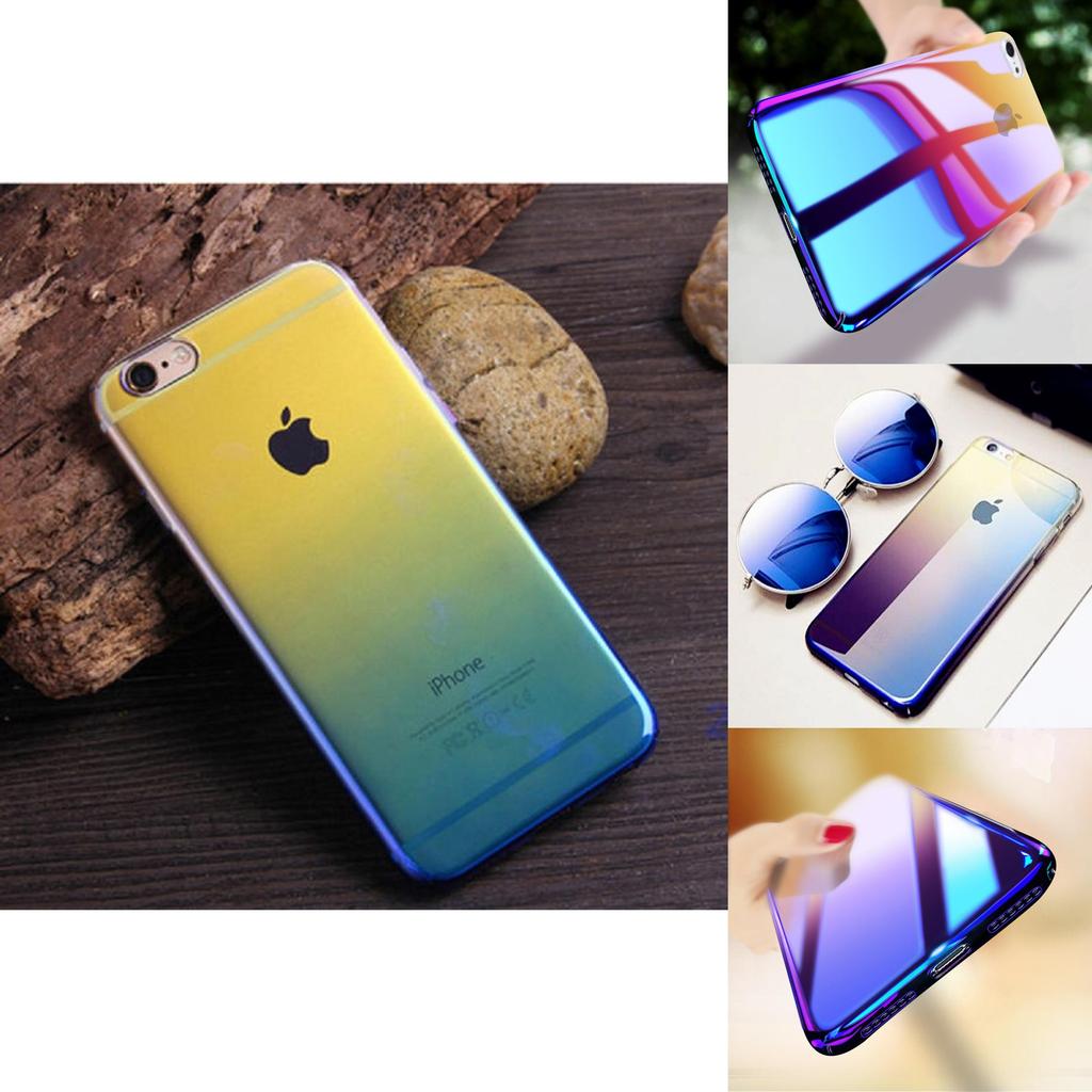 Slim Thin Ultra Transparent Shockproof Hard Back Case Cover For Iphone X 6 8 7