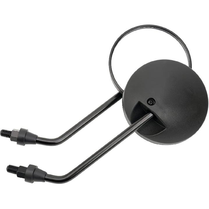 Road Passion 10mm Universal Motorcycle Rearview Mirror Replacement for Honda Suzuki Yamaha Kawasaki Harley most brands of motorcycles with a