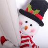 Cartoon Santa Claus Curtain Tieback Decorative Snowman Curtain Holder  Decorative Accessories