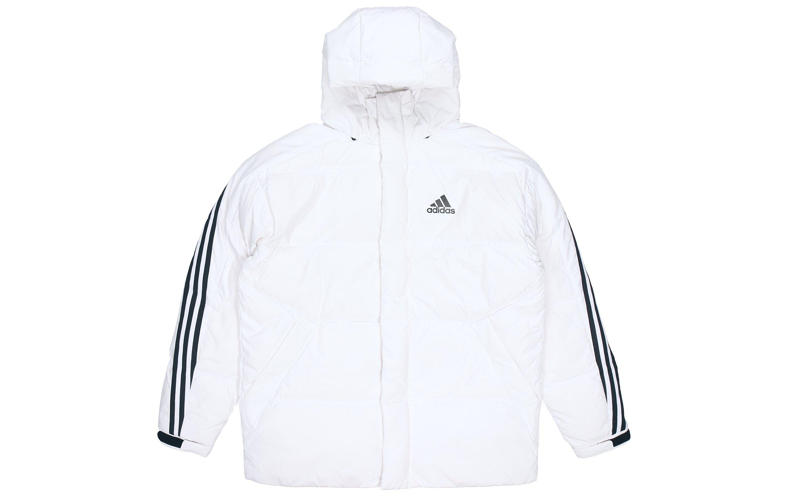 Adidas Down Jackets Men s White Hooded Moderate Other H20755 XXL