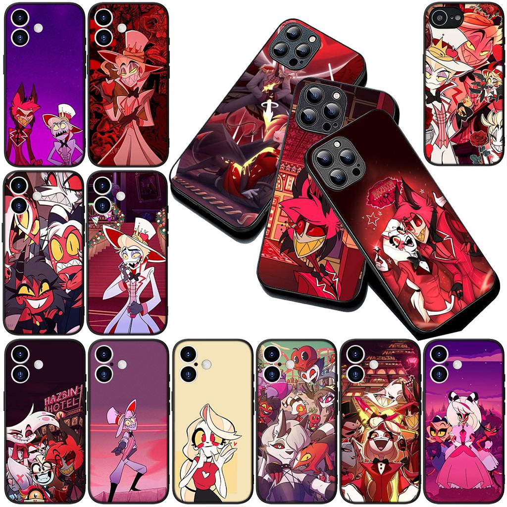 Cover for Apple iPhone 17 Pro XS Max Air 6 7 8 Plus 5 + SE 2022 SE2 16E Phone Case Alastor H-Hazbins Charile Hotels Angel Dust