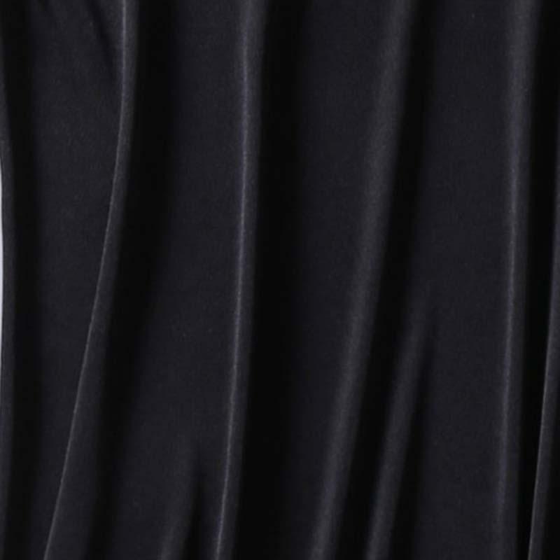 

Женская короткая юбка из шелка тутового дерева с кружевом Yu Yue Medium чёрный