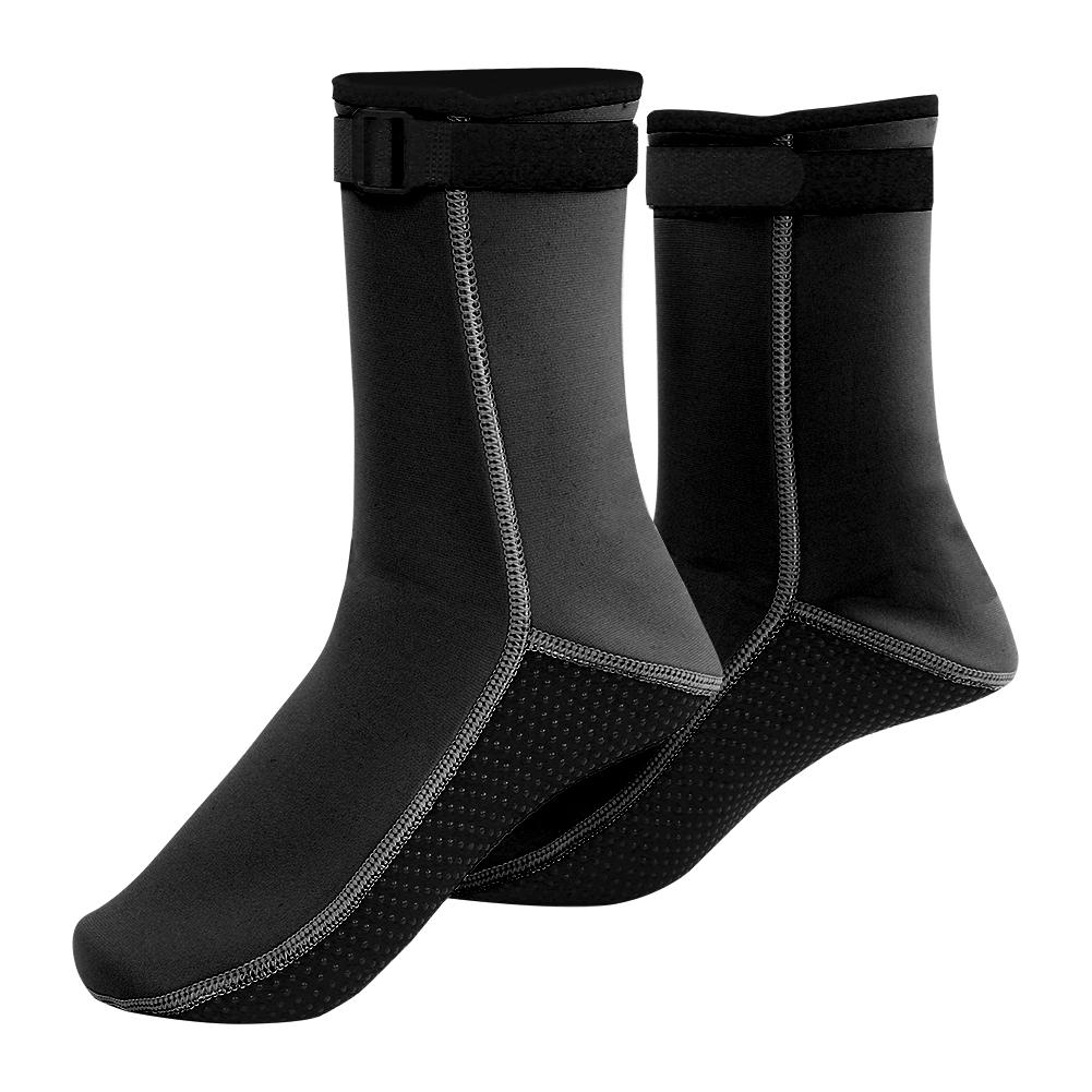 HISEA Snorkeling Socks Anti skid Anti cold for Swimming Diving 3MM Thickness(Black L)