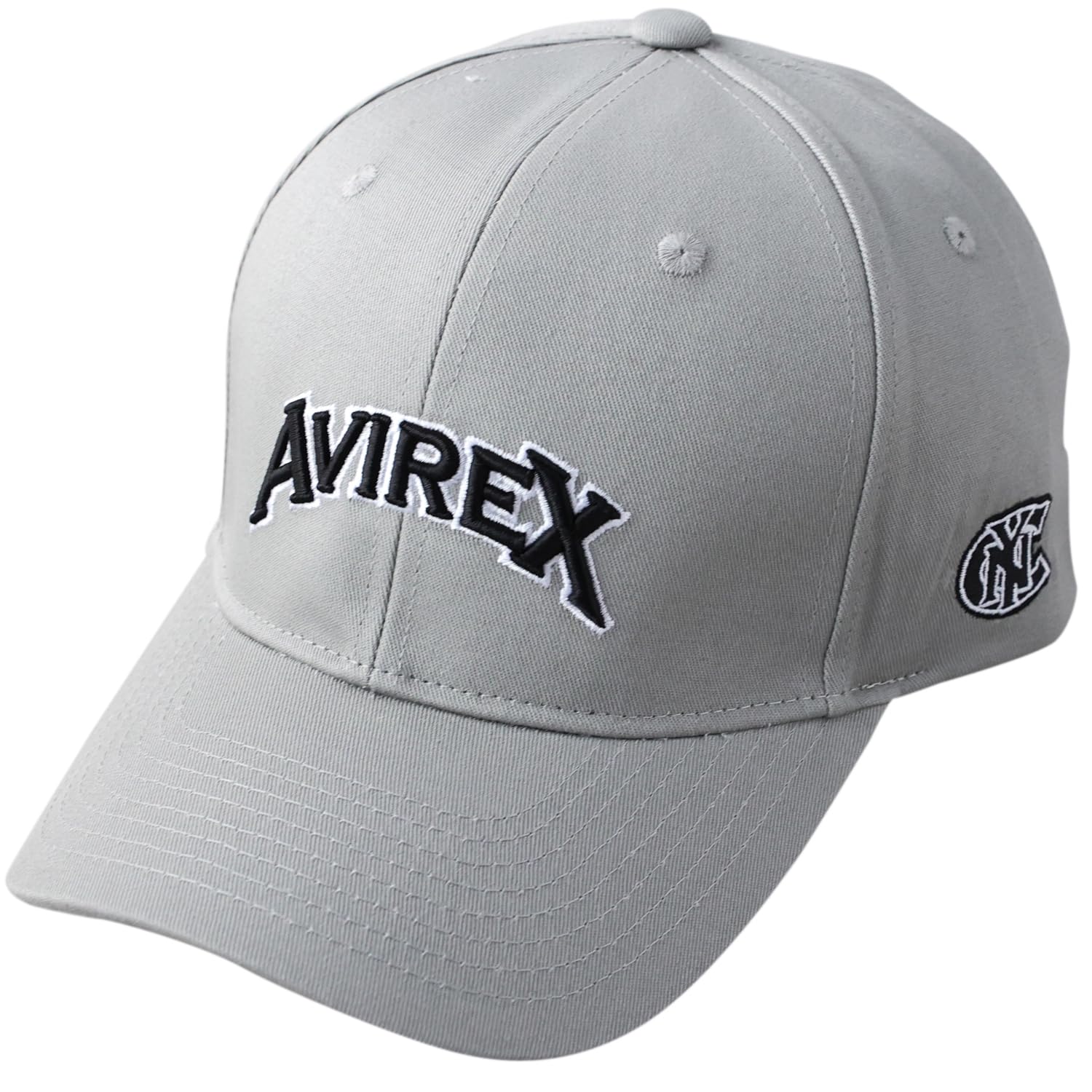 

AVIREX Военная кепка VARSITY с 3D-логотипом из хлопкового твила, в американском повседневном стиле, летняя, бейсбольная, размер 069, мужская низкопрофильная, вышитая, стильная, кепка, серая,