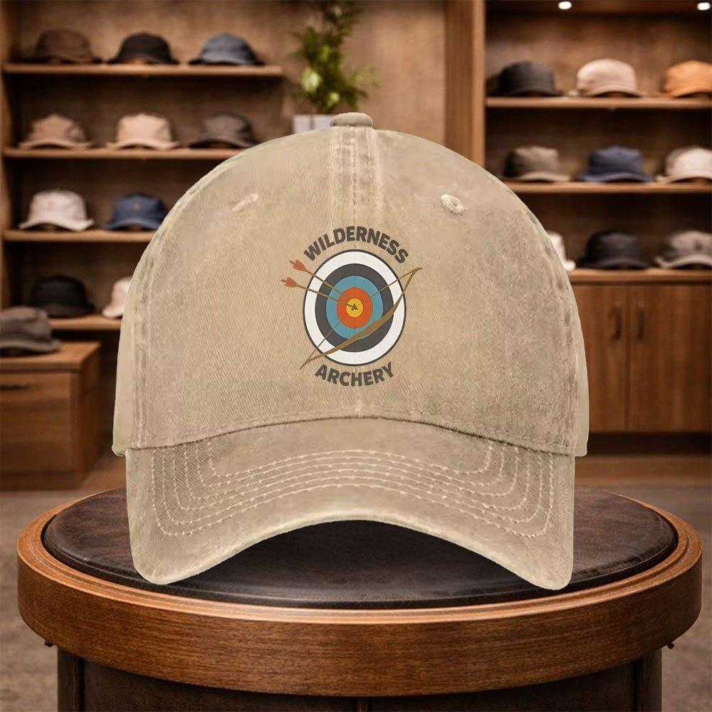 Wilderness Archery Print Baseball Cap Casual Snapback Fashion Hat Adjustable Outdoor Leisure Cap for All Seasons Ideal for