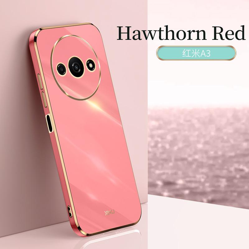 

Для Xiaomi Redmi A3 A 3 чехол Мягкая силиконовая задняя крышка 6D гальванический чехол для телефона For Xiaomi Redmi A3