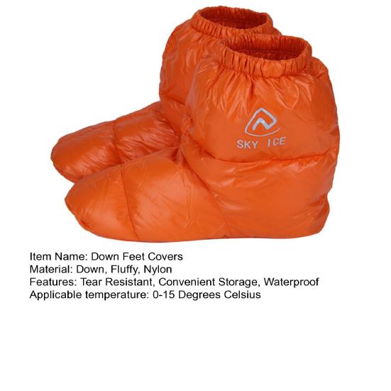 1 Pair Foot Warm Covers Soft Tear Resistant Anti-scratch Waterproof Warm Feet Fluffy