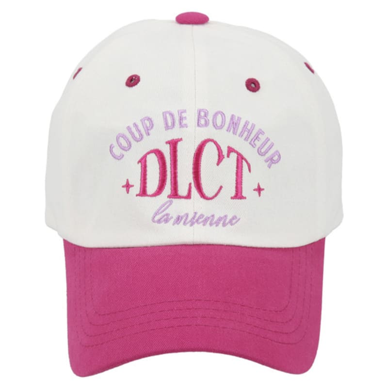 DELICCENT Color Combo DLCT Logo Ball Cap [2 COLOR]