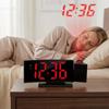 180° Rotating Projection LED Alarm Clock Calendar Display Projection Alarm Clock  Home Decor
