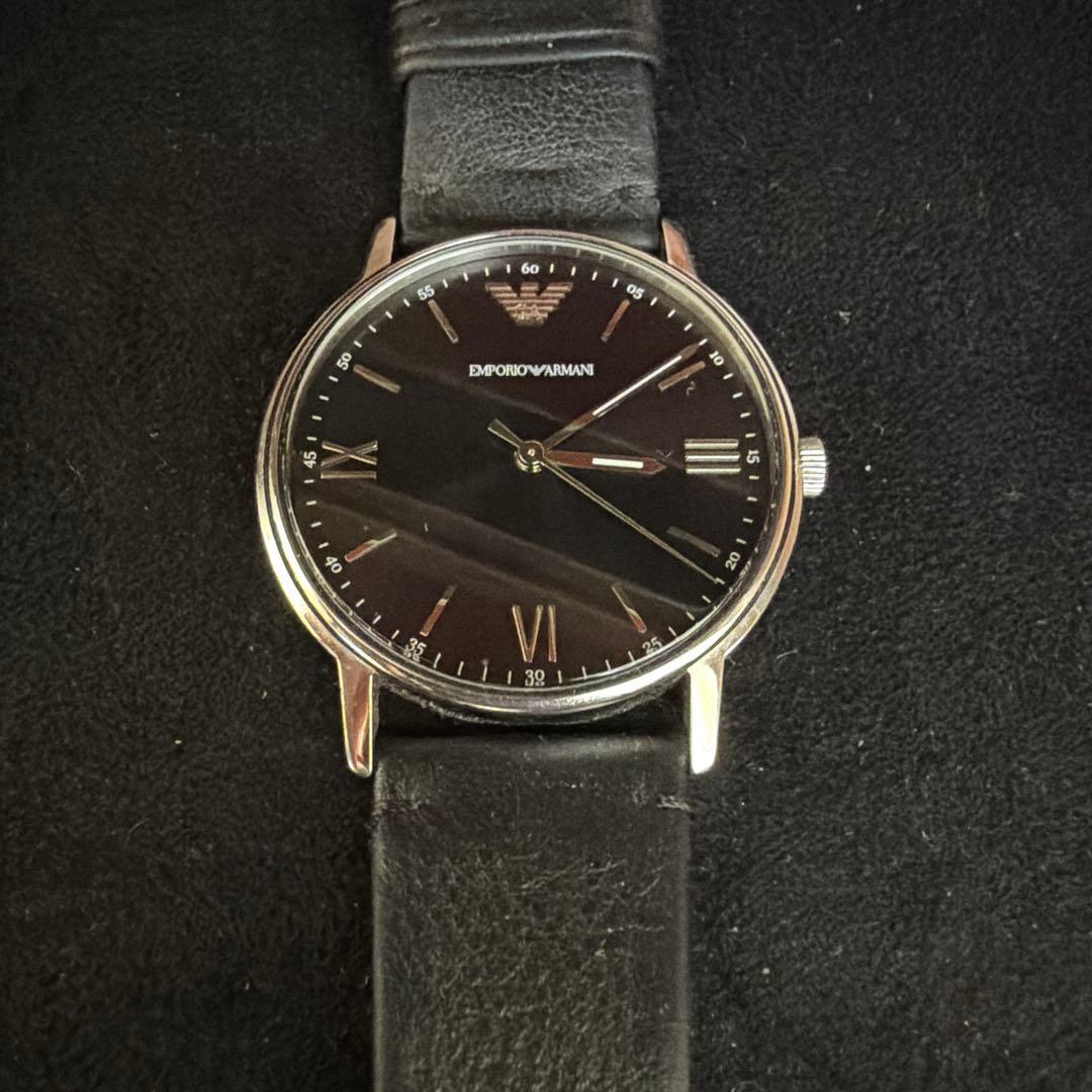 Used EMPORIO ARMANI Armani watch quartz battery replaced