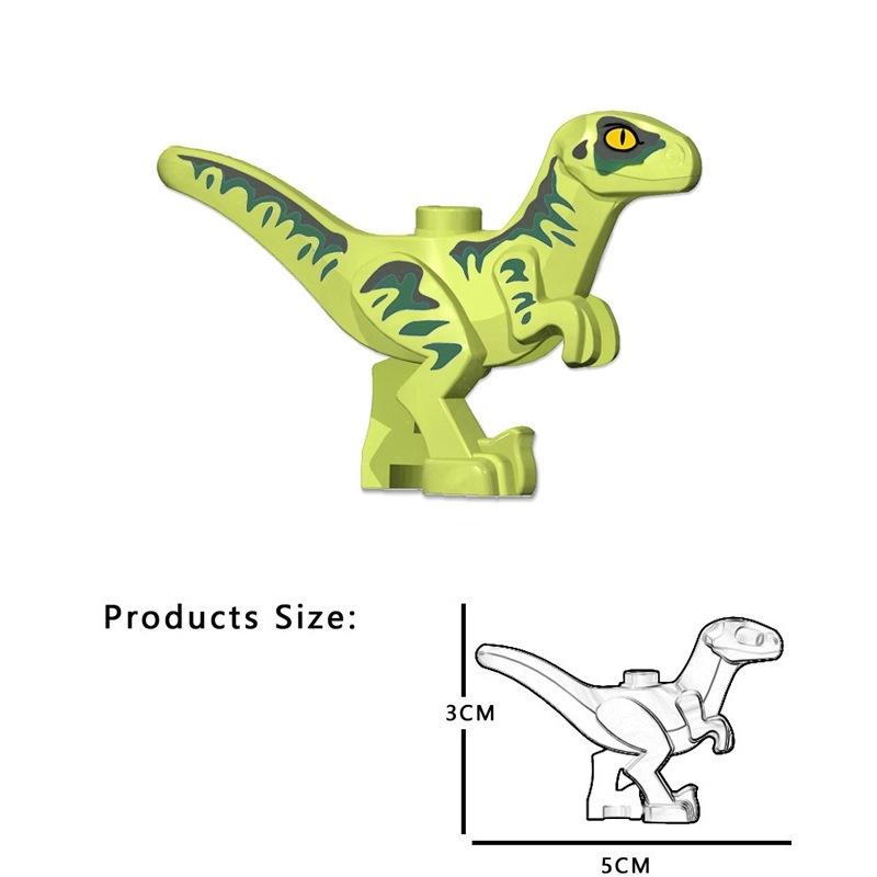 5 Barev 5CM Dětský Dinosaurus Stavební Kostky Hračky Kostky Figurky Hračky Děti Narozeniny Vánoční Dárek