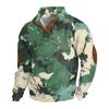Spring And Men's Standing Collar Sweatshirt Is Outdoor Casual Sweaters Tops