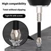 Magnetic Screwdriver Bit Set Steel 1/4inch Shank Electric Screwdriver Bit Crossed Head Impact Screw Driver Bit