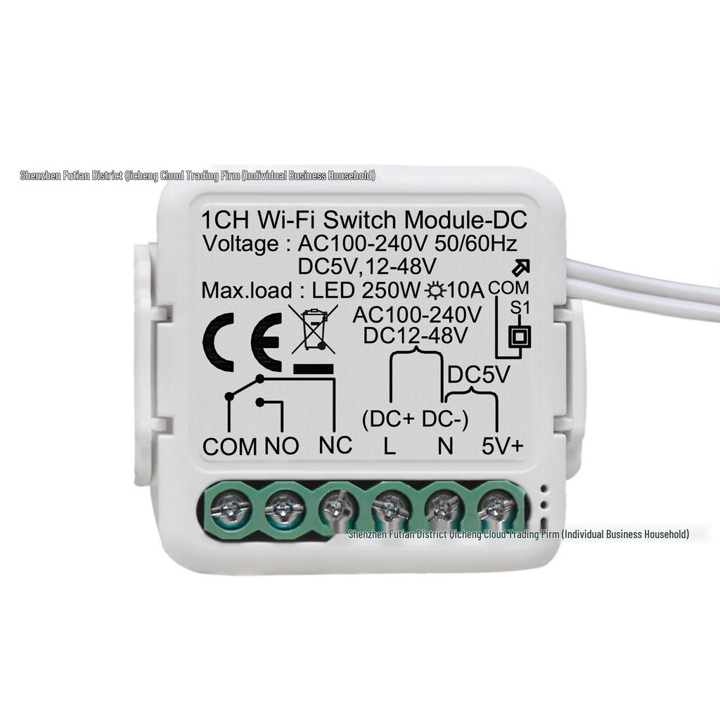 Zigbee Smart Graffiti WiFi Dry Contact Switch with APP Remote Control