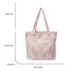 New Fabric Lace Design Women's Shoulder Bag White Lace Fashion Popular Dating Business Commute Shopping Friends