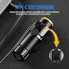 Mini Flashlight High Power Rechargeable LED Flashlight Waterpoof 16340 Battery Torch 3000LM  Tactical Lantern Multi Functional Zoom Mini Flashlight