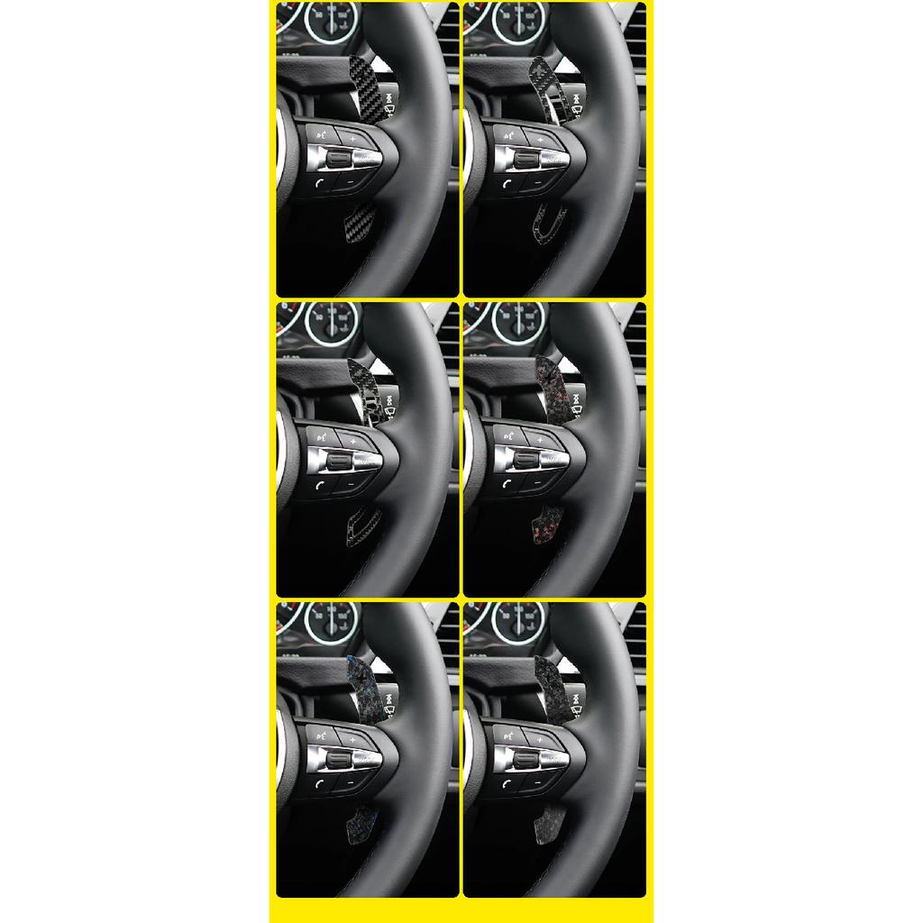 MC Glossy Carbon Fiber Magnetic Steering Wheel Paddle Shifters For Mercedes Benz C Class (W204)2011-2013 W176 W246 W212 W166